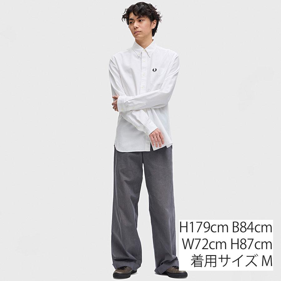 12/28プレミアム会員+5% フレッドペリー Fredperry シャツ 長袖 M5516 Fred perry オックスフォードシャツ ボタンダウンシャツ メンズ レディース | FRED PERRY | 10