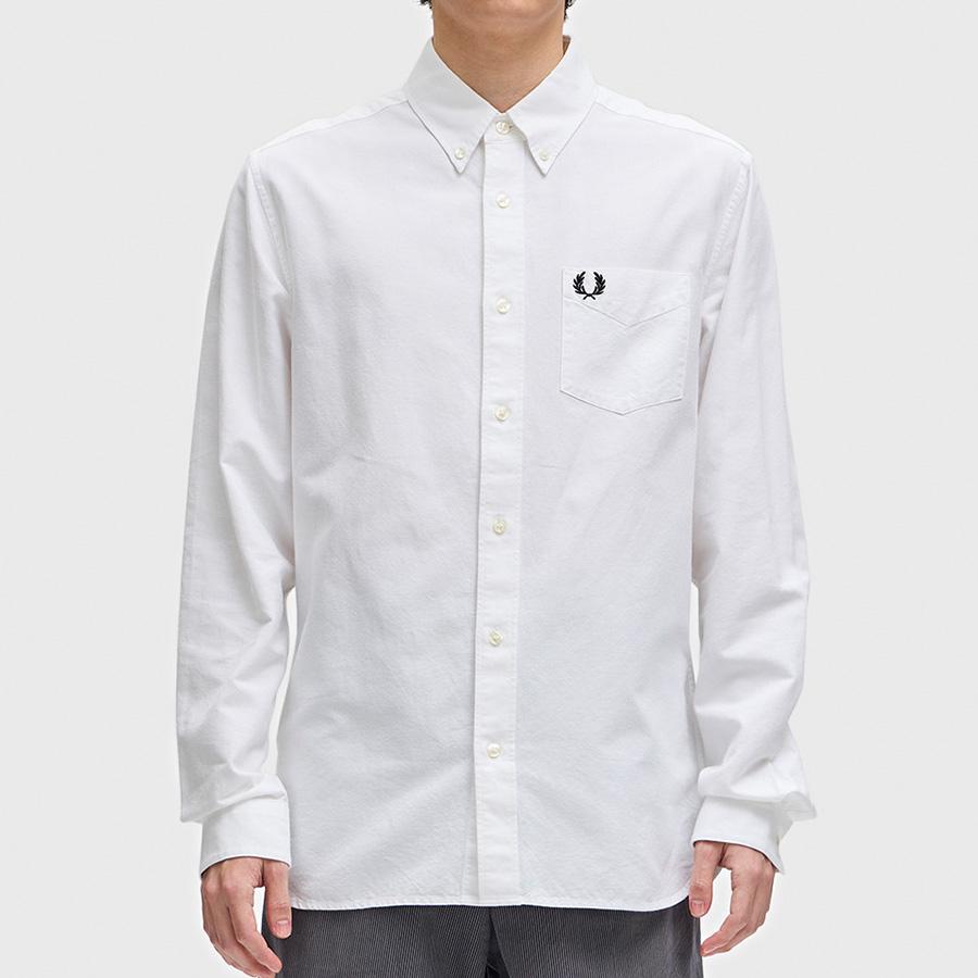 12/28プレミアム会員+5% フレッドペリー Fredperry シャツ 長袖 M5516 Fred perry オックスフォードシャツ ボタンダウンシャツ メンズ レディース | FRED PERRY | 11