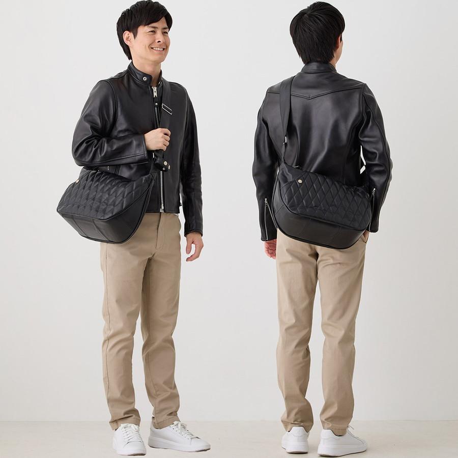 2/8プレミアム会員+5% ショット パデッド バナナバッグ Padded Banana Bag 3109022 7823976005 Schott メンズ ショルダー ショルダーバッグ Mens | Schott N.Y.C | 08