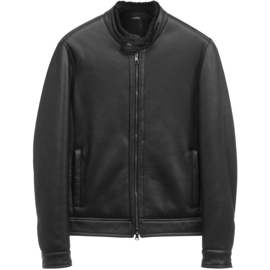 エンメティ シングルライダースジャケット Juri Mouton Sp Mouton レザー Emmeti シングル ライダース ジャケット ムートン | EMMETI | 06