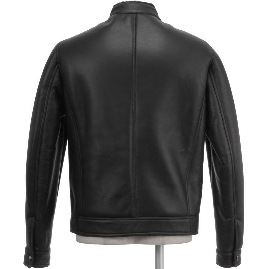 エンメティ シングルライダースジャケット Juri Mouton Sp Mouton レザー Emmeti シングル ライダース ジャケット ムートン | EMMETI | 07