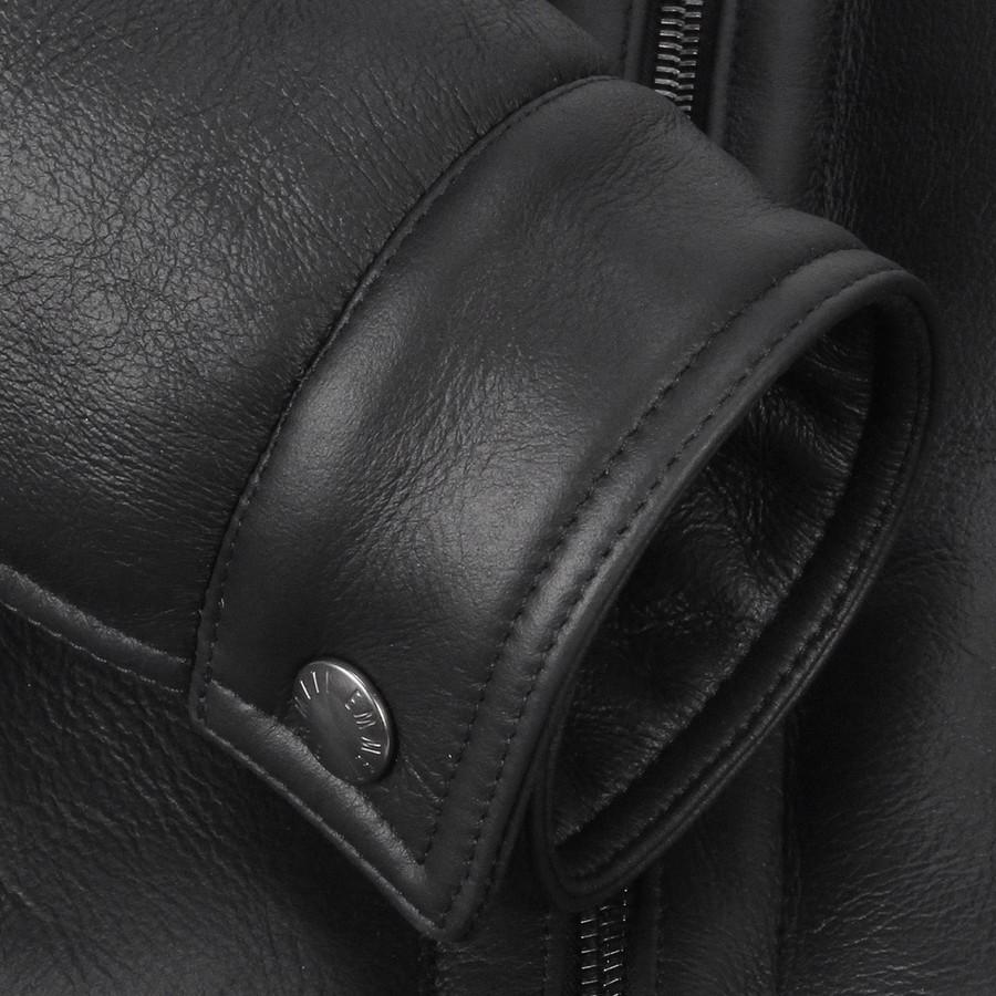 エンメティ シングルライダースジャケット Juri Mouton Sp Mouton レザー Emmeti シングル ライダース ジャケット ムートン | EMMETI | 11