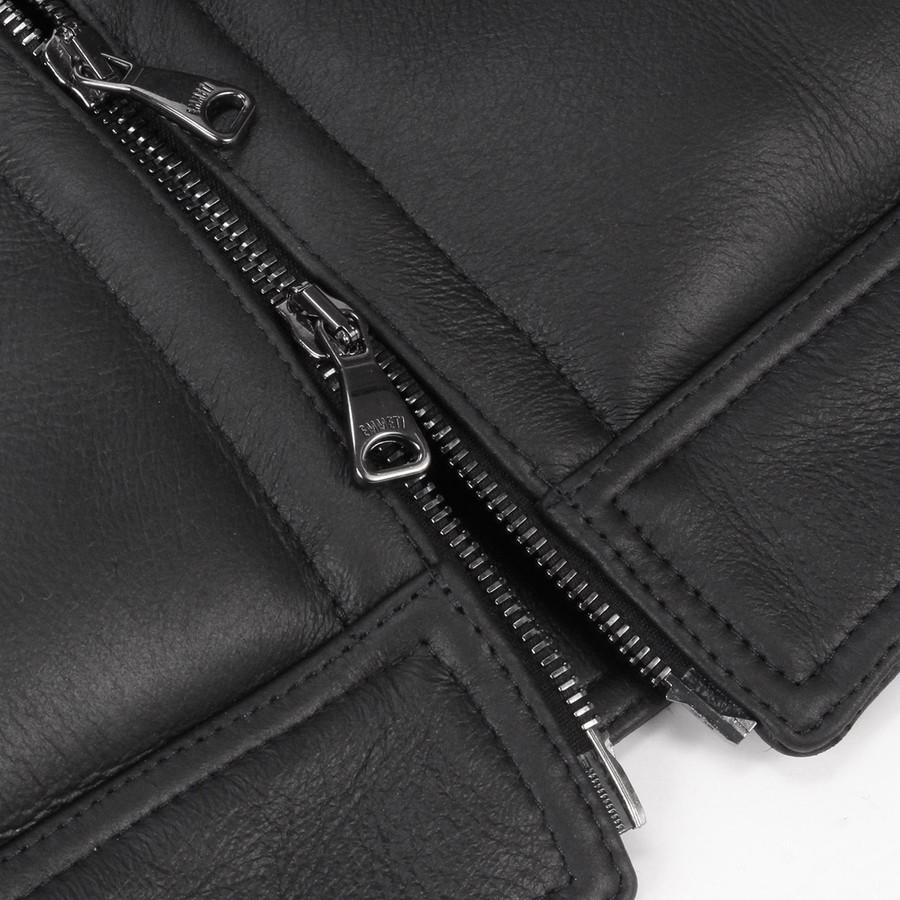 エンメティ シングルライダースジャケット Juri Mouton Sp Mouton レザー Emmeti シングル ライダース ジャケット ムートン | EMMETI | 13