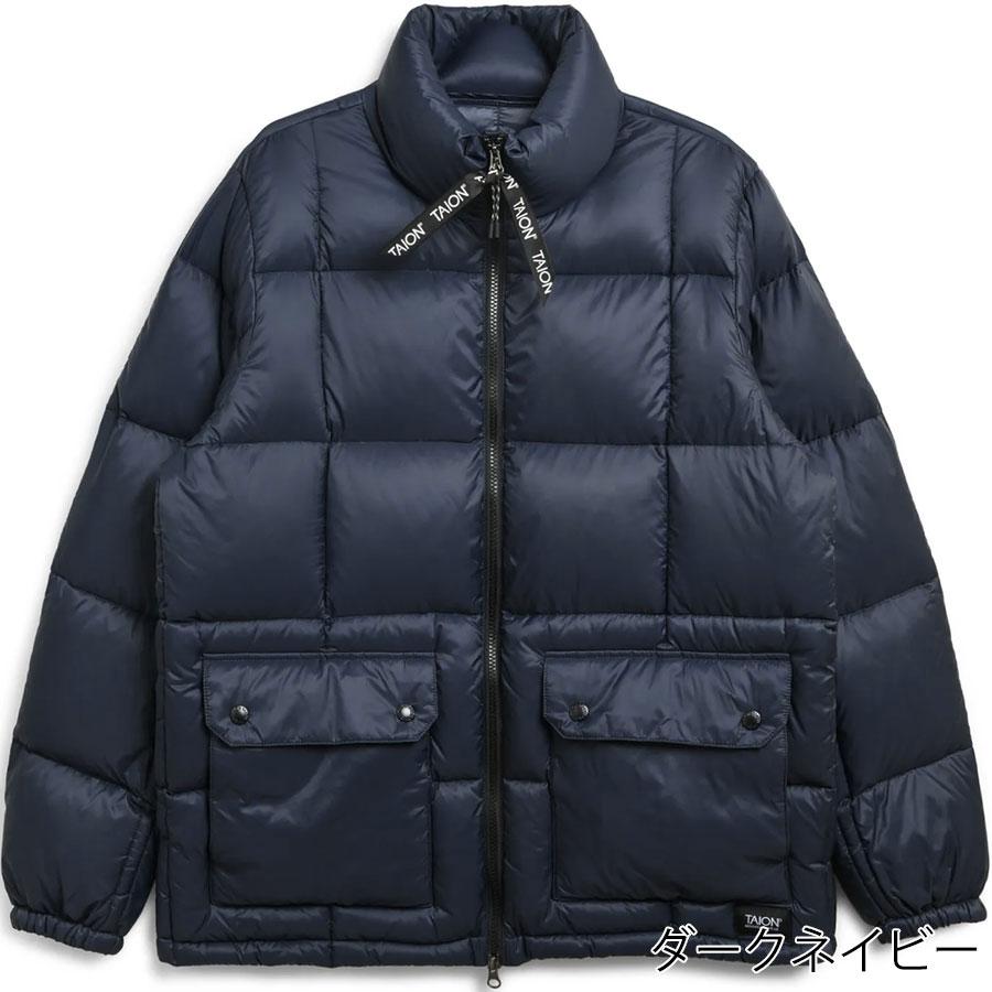 2/11感謝デー最大+5% タイオン ダウンジャケット 102vzmt Taion マウンテン パッカブル ボリューム ダウン ジャケット Mountain Packable Volume Down | TAION | 02
