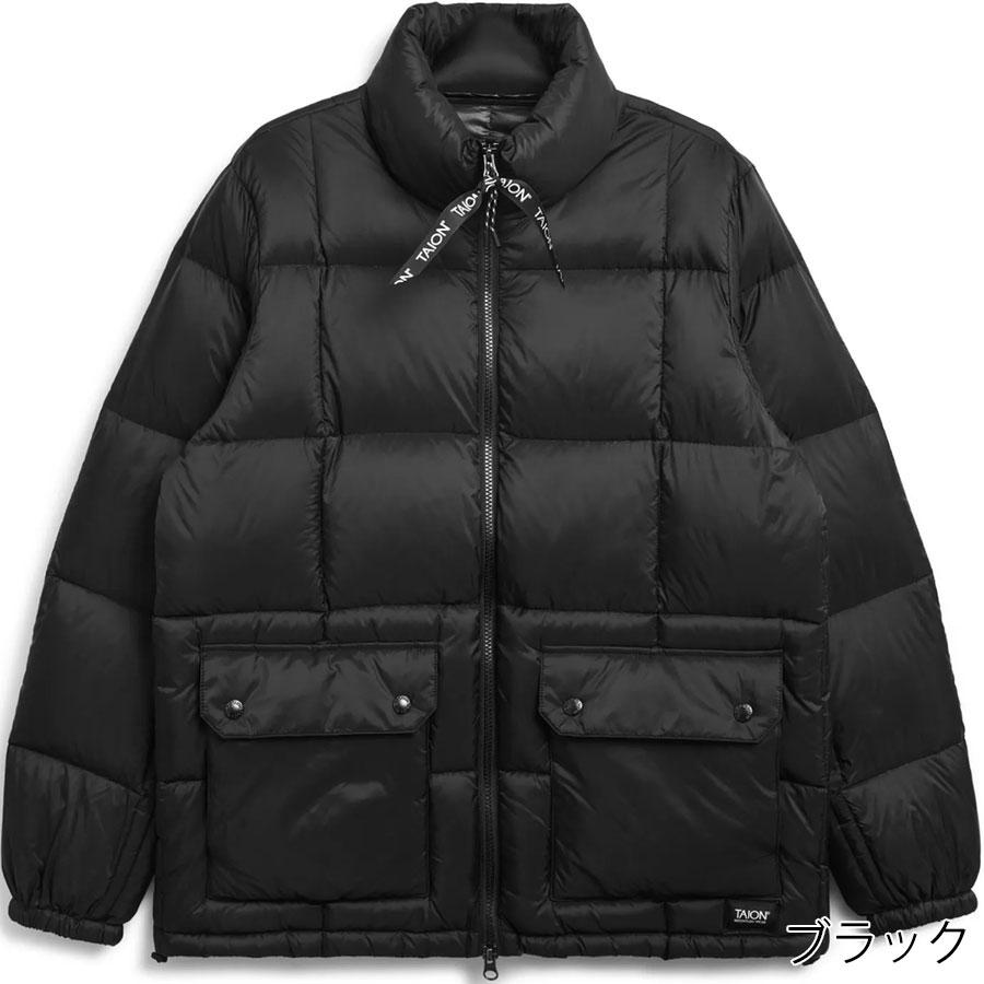 2/11感謝デー最大+5% タイオン ダウンジャケット 102vzmt Taion マウンテン パッカブル ボリューム ダウン ジャケット Mountain Packable Volume Down | TAION | 01