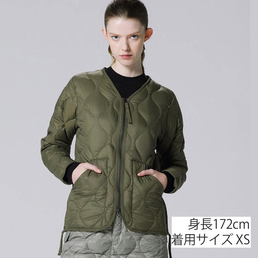 2/11感謝デー最大+5% タイオン ダウンジャケット 101alszml-1 Taion ミリタリー VネックWジップ ダウンジャケット Military V W-Zip Down メンズ レディース | TAION | 07
