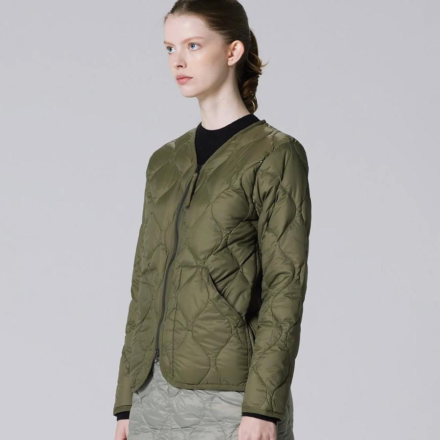 2/11感謝デー最大+5% タイオン ダウンジャケット 101alszml-1 Taion ミリタリー VネックWジップ ダウンジャケット Military V W-Zip Down メンズ レディース | TAION | 08