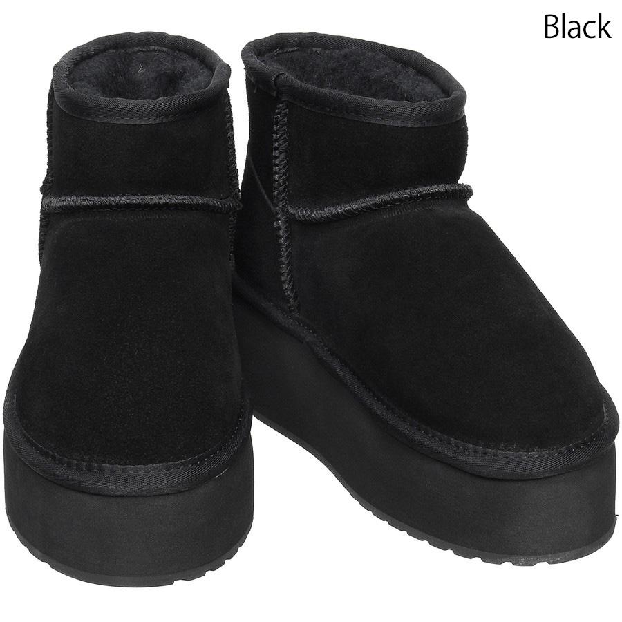 エミュ ムートンブーツ プラットフォーム マイクロ ウール スティンガー Stinger Platform W13159 Emu ショートボア レディース | EMU Australia | 01