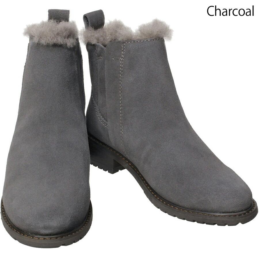 エミュ サイドゴアブーツ チェルシーブーツ ショートブーツ パイオニア Pioneer W11292 Emu サイドゴア ボア レディース | EMU Australia | 02