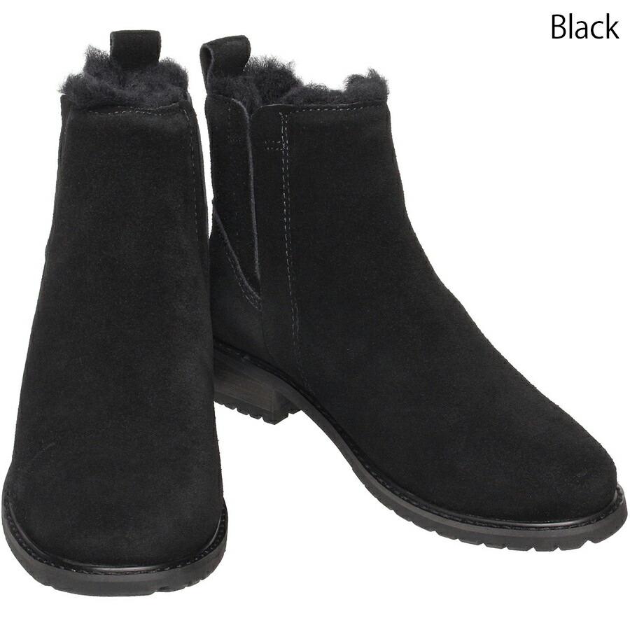 エミュ サイドゴアブーツ チェルシーブーツ ショートブーツ パイオニア Pioneer W11292 Emu サイドゴア ボア レディース | EMU Australia | 01