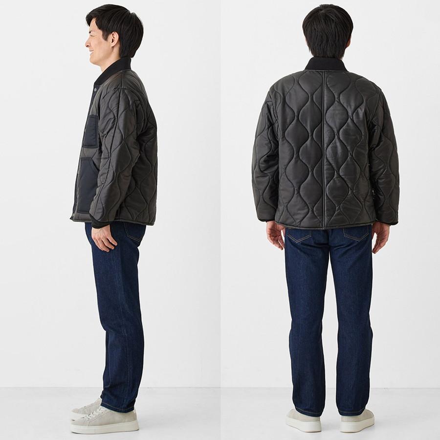 ショット レザージャケット キルティング ショート 7824250007 Schott Quilted Linner シングル ライナー 羊革 革ジャン メンズ | Schott N.Y.C | 03