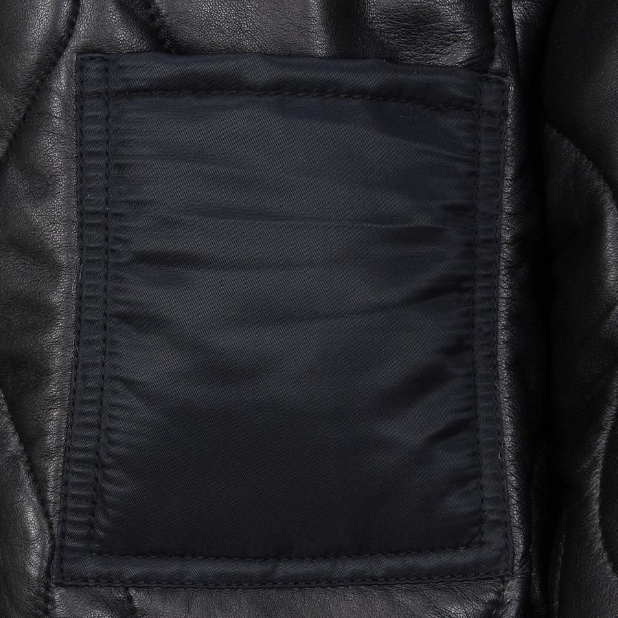 ショット レザージャケット キルティング ショート 7824250007 Schott Quilted Linner シングル ライナー 羊革 革ジャン メンズ | Schott N.Y.C | 07