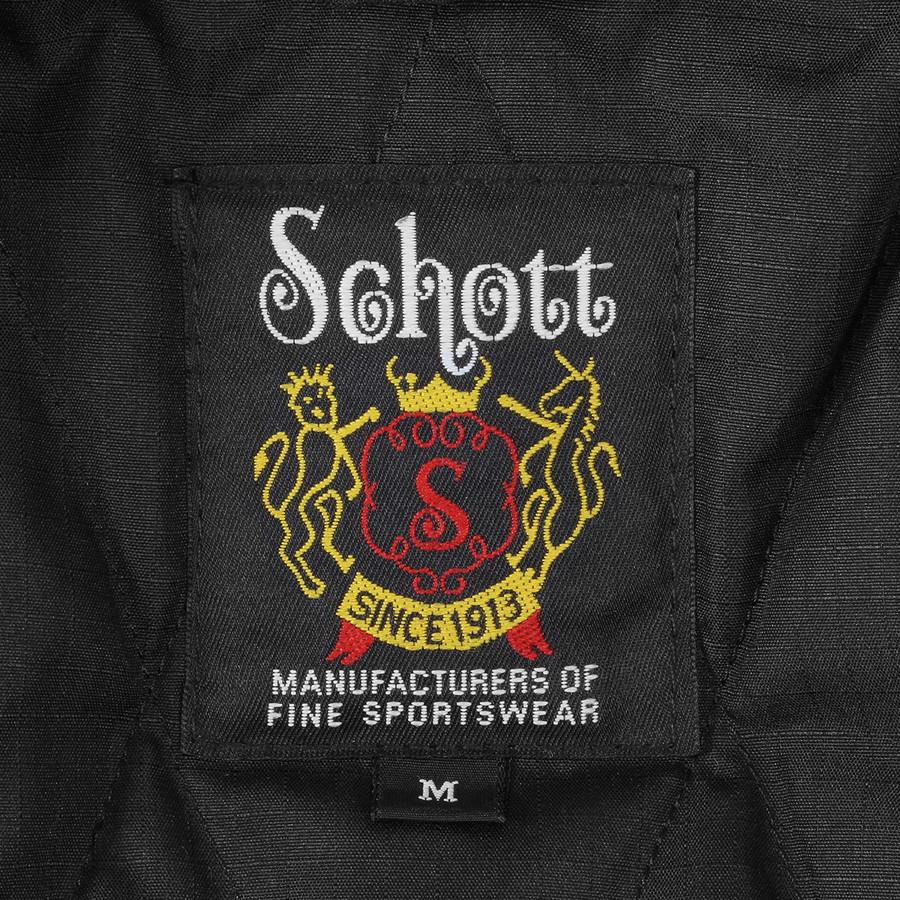 本日プレミアム会員+5% ショット タイオン シングルライダースダウンジャケット 7824253003 Schott ×Taion Down Jacket コラボ シングル ライダース | Schott N.Y.C | 15