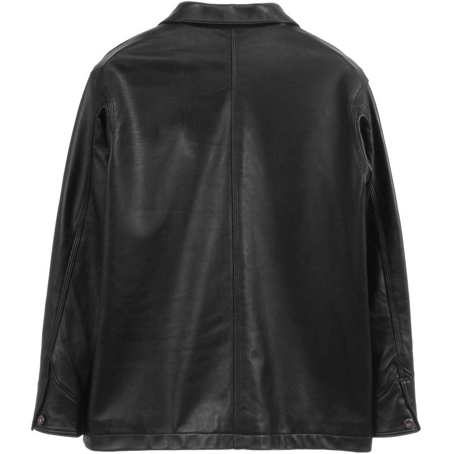 ショット ラムレザー カバーオール ジャケット 3111050 7825950012 Schott Lamb Leather Coverall Jacket シングル 羊革 メンズ | Schott N.Y.C | 07