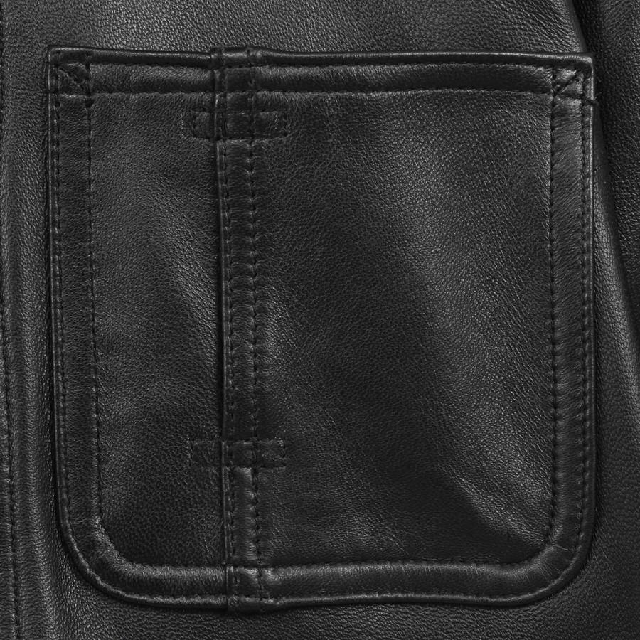 ショット ラムレザー カバーオール ジャケット 3111050 7825950012 Schott Lamb Leather Coverall Jacket シングル 羊革 メンズ | Schott N.Y.C | 09