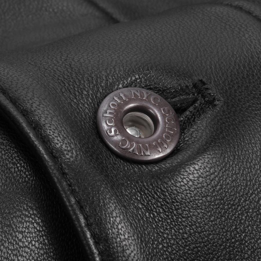 ショット ラムレザー カバーオール ジャケット 3111050 7825950012 Schott Lamb Leather Coverall Jacket シングル 羊革 メンズ | Schott N.Y.C | 12