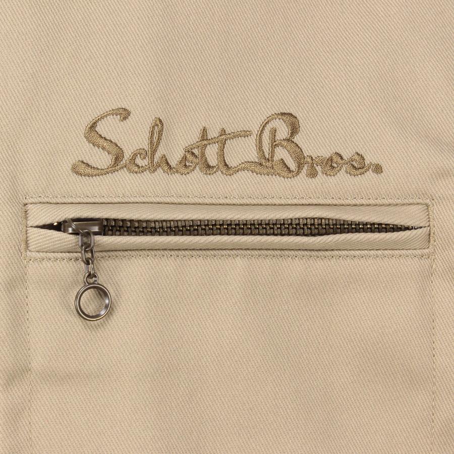 ショット TC ワークジャケット 3112055 7825952001 Schott TC Work Jacket ワーク ジャケット カツラギ コットン ブルゾン メンズ | Schott N.Y.C | 18