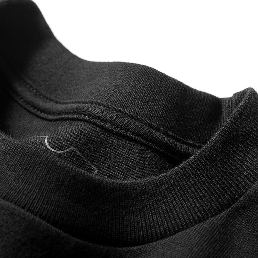 ヘインズ シロ クロ Tシャツ 長袖 HM4-A201 SHIRO 白 HM4-C201 KURO 黒 Hanes クルーネック 厚手 メンズ レディース | Hanes | 15