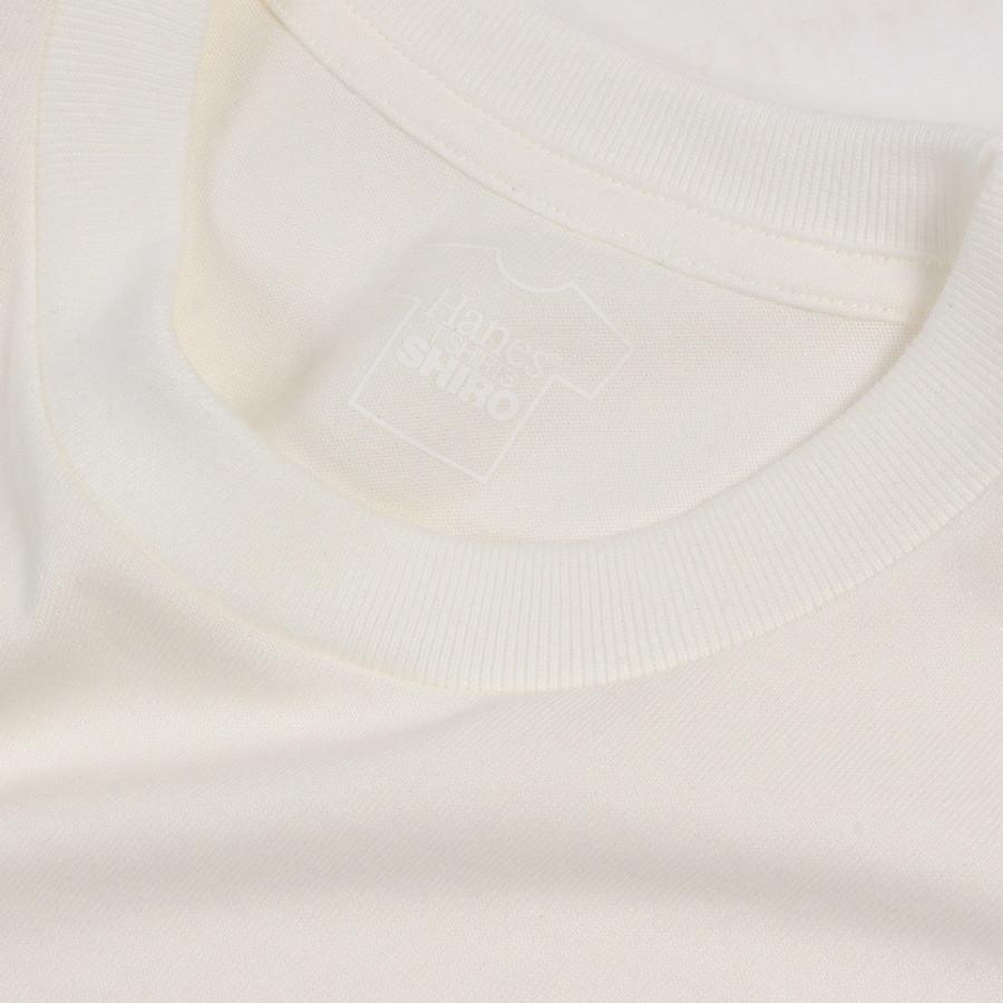 ヘインズ シロ クロ Tシャツ 長袖 HM4-A201 SHIRO 白 HM4-C201 KURO 黒 Hanes クルーネック 厚手 メンズ レディース | Hanes | 03