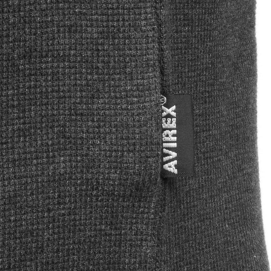 12/28プレミアム会員+5% アビレックス Tシャツ デイリー ミニワッフル クルーネック ロンT 長袖 6143333 783 4930024 カットソー Avirex メンズ | AVIREX | 08