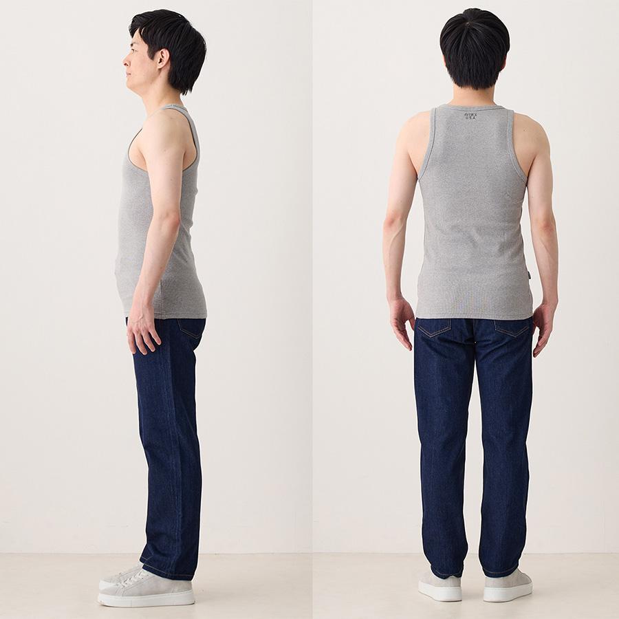 1/4プレミアム会員+5% アビレックス デイリー リブ タンクトップ 7830937001 6143507 783 0937001 アヴィレックス Avirex メンズ | AVIREX | 11