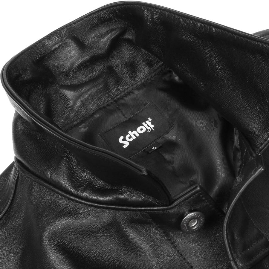 ショット シープレザー トラッカージャケット 1st Tracker Jacket 7825950015 Schott 革ジャン 羊革 レザージャケット メンズ | Schott N.Y.C | 02