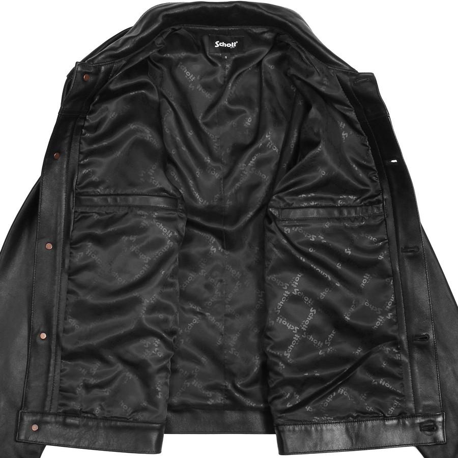 ショット シープレザー トラッカージャケット 1st Tracker Jacket 7825950015 Schott 革ジャン 羊革 レザージャケット メンズ | Schott N.Y.C | 08