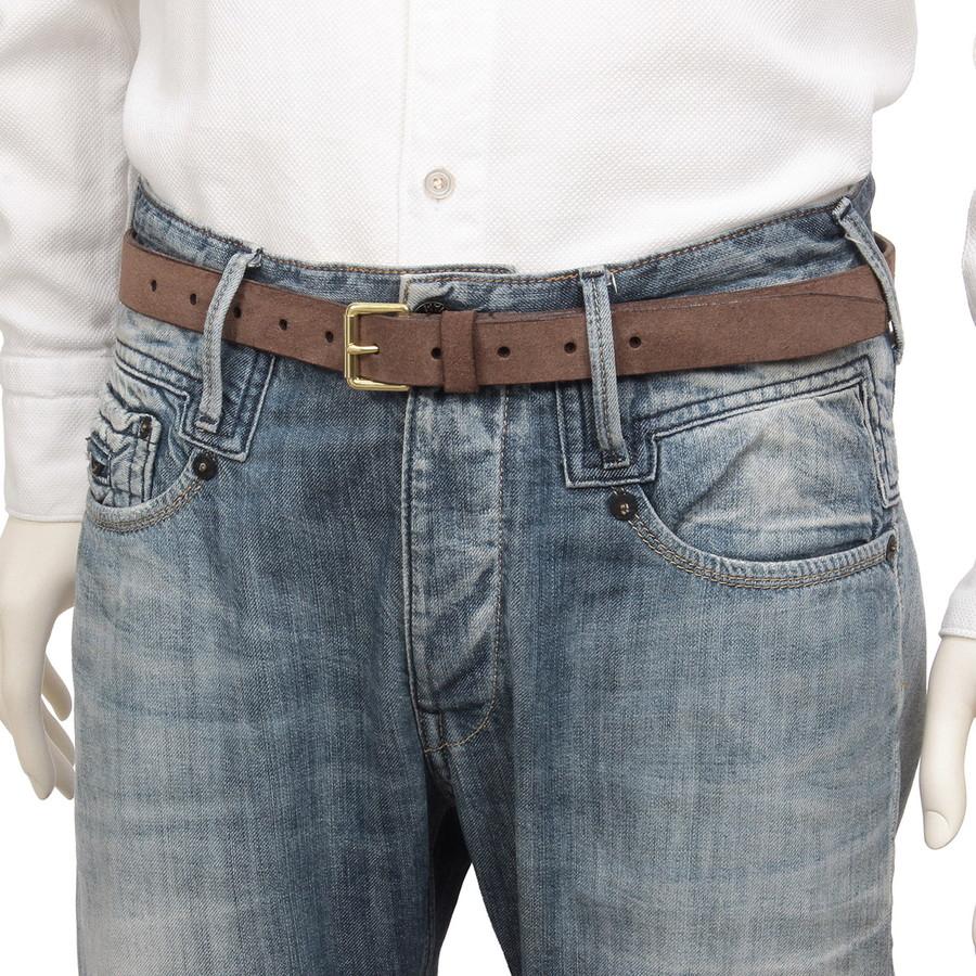 ベオーマ スエードレザーベルト B0037 幅25mm Beorma スエードレザー ベルト 0037 メンズ ホワイトハウスコックスの職人 |  | 05