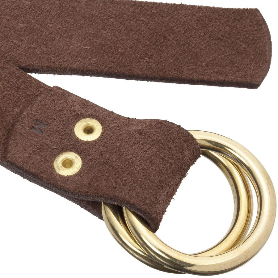 ベオーマ スエードレザーダブルリングベルト B0209 幅25mm Beorma 0209 スウェード メンズ ホワイトハウスコックス の職人による |  | 03