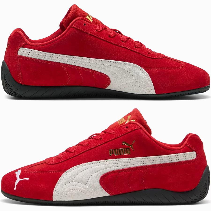 Puma プーマスピードキャットレッド スエー ドスニーカー 24cm 楽天市場】お得な割引クーポン発行中!!【送料無料 プーマ