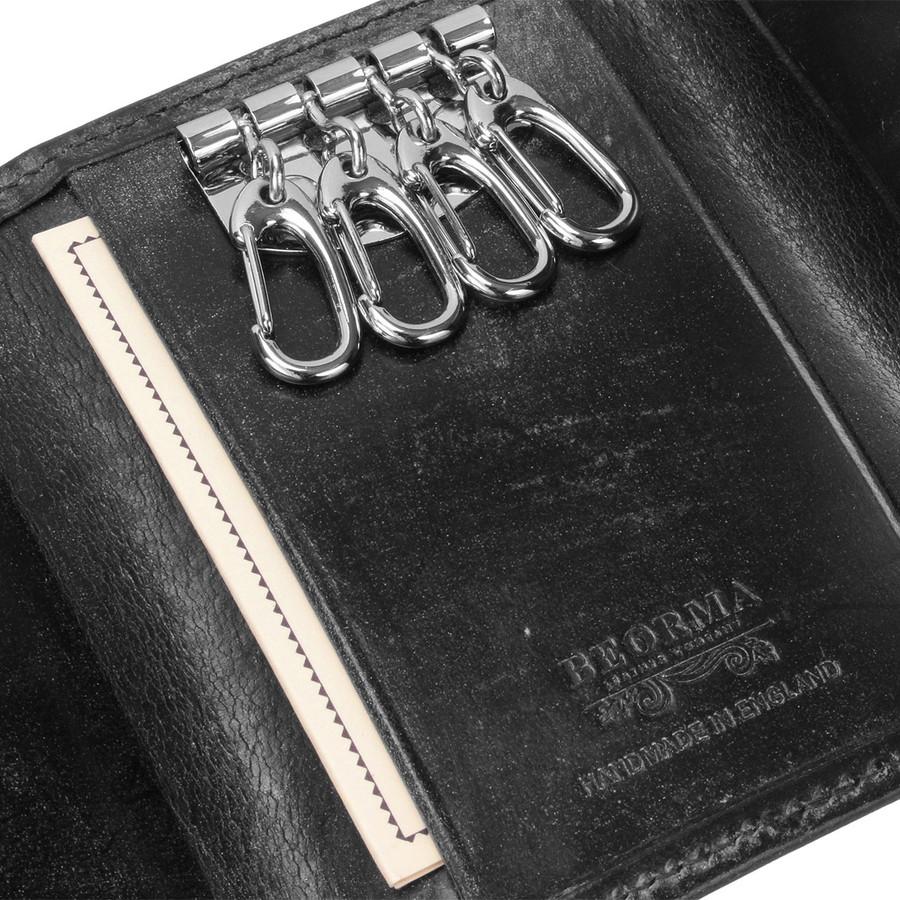 ベオーマ キーケース S0059 Beorma 0059 ブライドルレザー メンズ 4連キーケース ホワイトハウスコックス の職人による新ブランド |  | 05