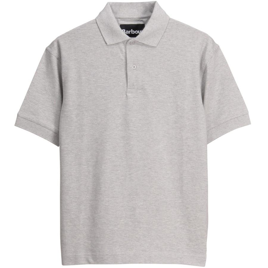 バブアー ロゴ ポロシャツ 半袖 Hexham オーバーサイズ MML1469 Barbour 鹿の子 メンズ レディース | Barbour | 01