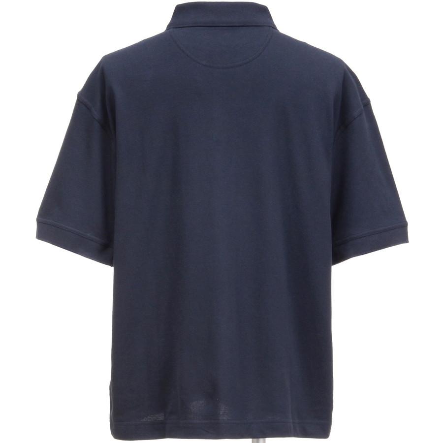 バブアー ロゴ ポロシャツ 半袖 Hexham オーバーサイズ MML1469 Barbour 鹿の子 メンズ レディース | Barbour | 08