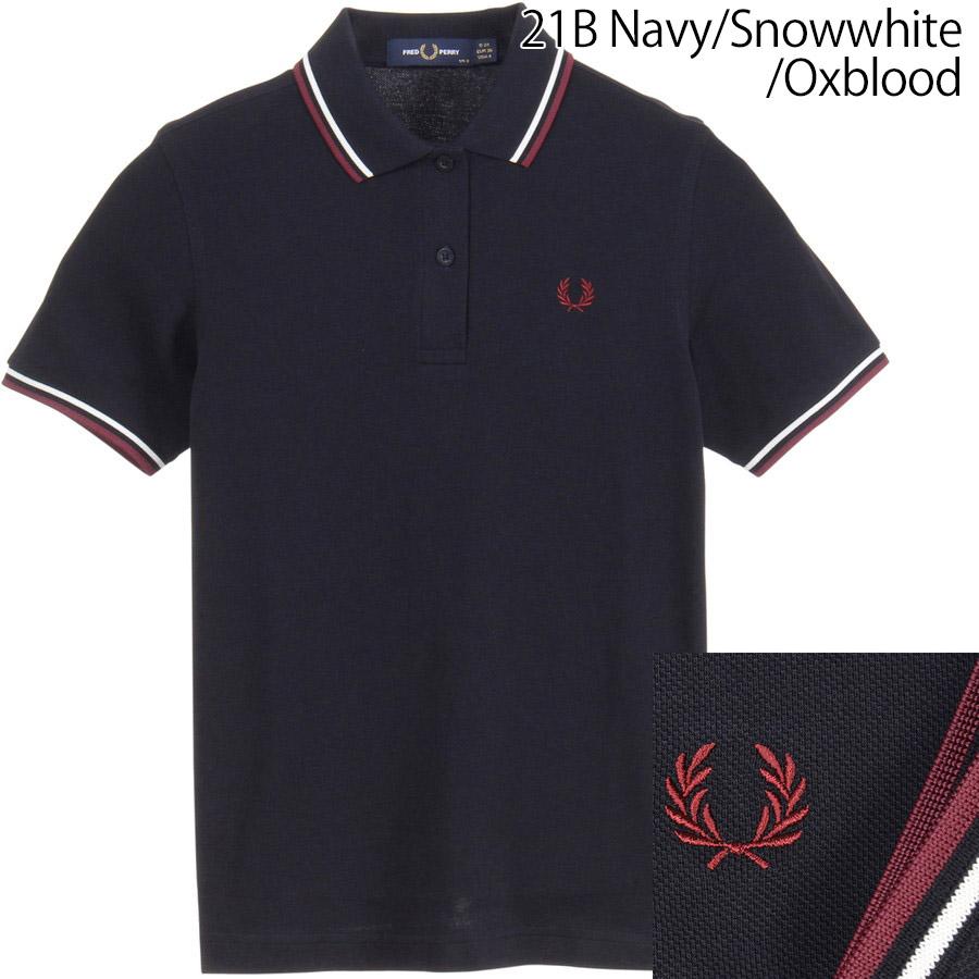 フレッドペリー Fredperry ポロシャツ G3600 ティップライン Fred Perry レディース かの子 カノコ 鹿の子 かのこ ポロ シャツ 母の日 ギフト プレゼント | FRED PERRY | 14