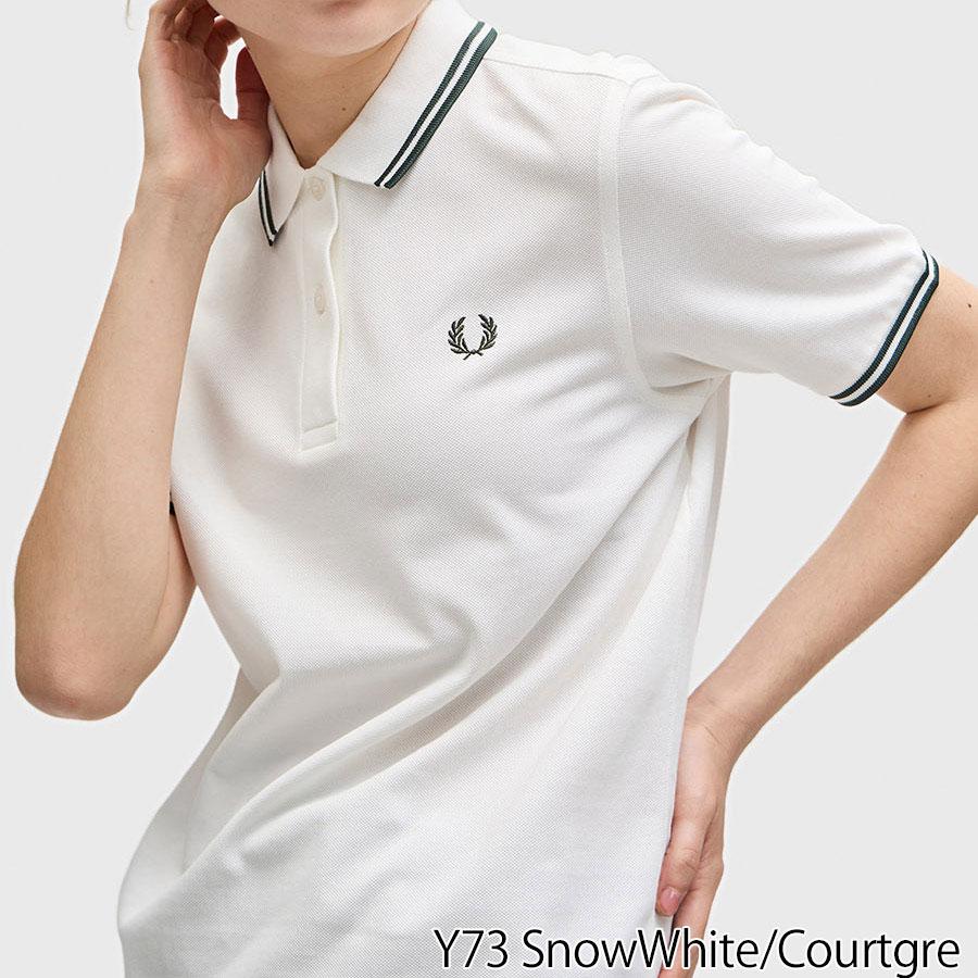 1/8+4% フレッドペリー Fredperry ポロシャツ G3600 ティップライン Fred Perry レディース かの子 カノコ 鹿の子 かのこ ポロ シャツ | FRED PERRY | 18