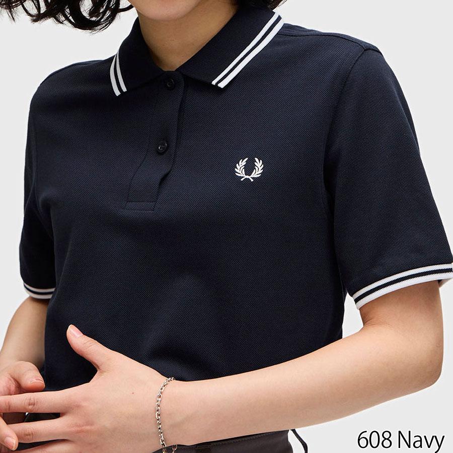 フレッドペリー Fredperry ポロシャツ G3600 ティップライン Fred Perry レディース かの子 カノコ 鹿の子 かのこ ポロ シャツ | FRED PERRY | 18