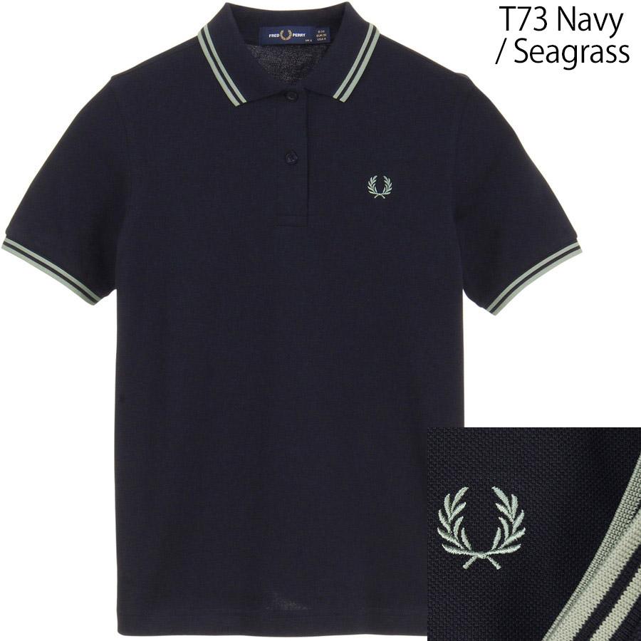 フレッドペリー Fredperry ポロシャツ G3600 ティップライン Fred Perry レディース かの子 カノコ 鹿の子 かのこ ポロ シャツ 母の日 ギフト プレゼント | FRED PERRY | 16