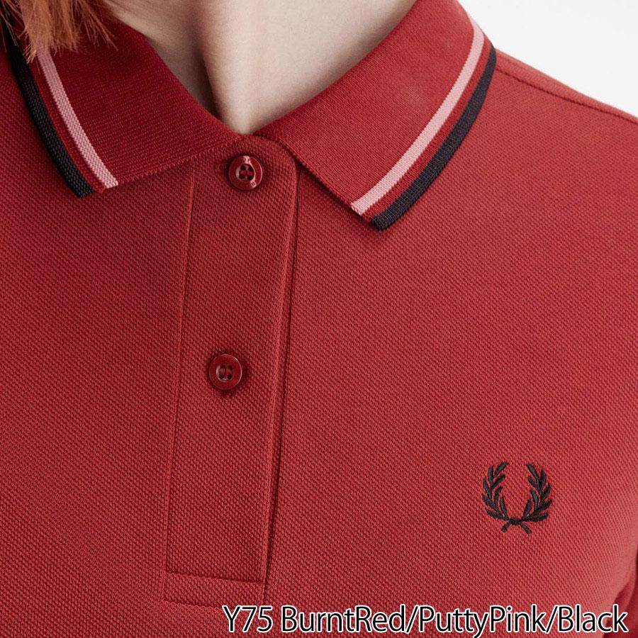 1/8+4% フレッドペリー Fredperry ポロシャツ G3600 ティップライン Fred Perry レディース かの子 カノコ 鹿の子 かのこ ポロ シャツ | FRED PERRY | 20