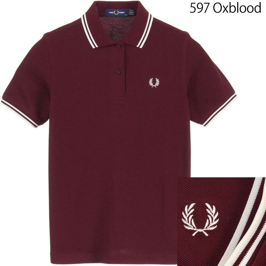 フレッドペリー Fredperry ポロシャツ G3600 ティップライン Fred Perry レディース かの子 カノコ 鹿の子 かのこ ポロ シャツ 母の日 ギフト プレゼント | FRED PERRY | 17