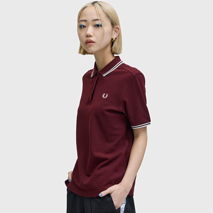 フレッドペリー Fredperry ポロシャツ G3600 ティップライン Fred Perry レディース かの子 カノコ 鹿の子 かのこ ポロ シャツ | FRED PERRY | 19