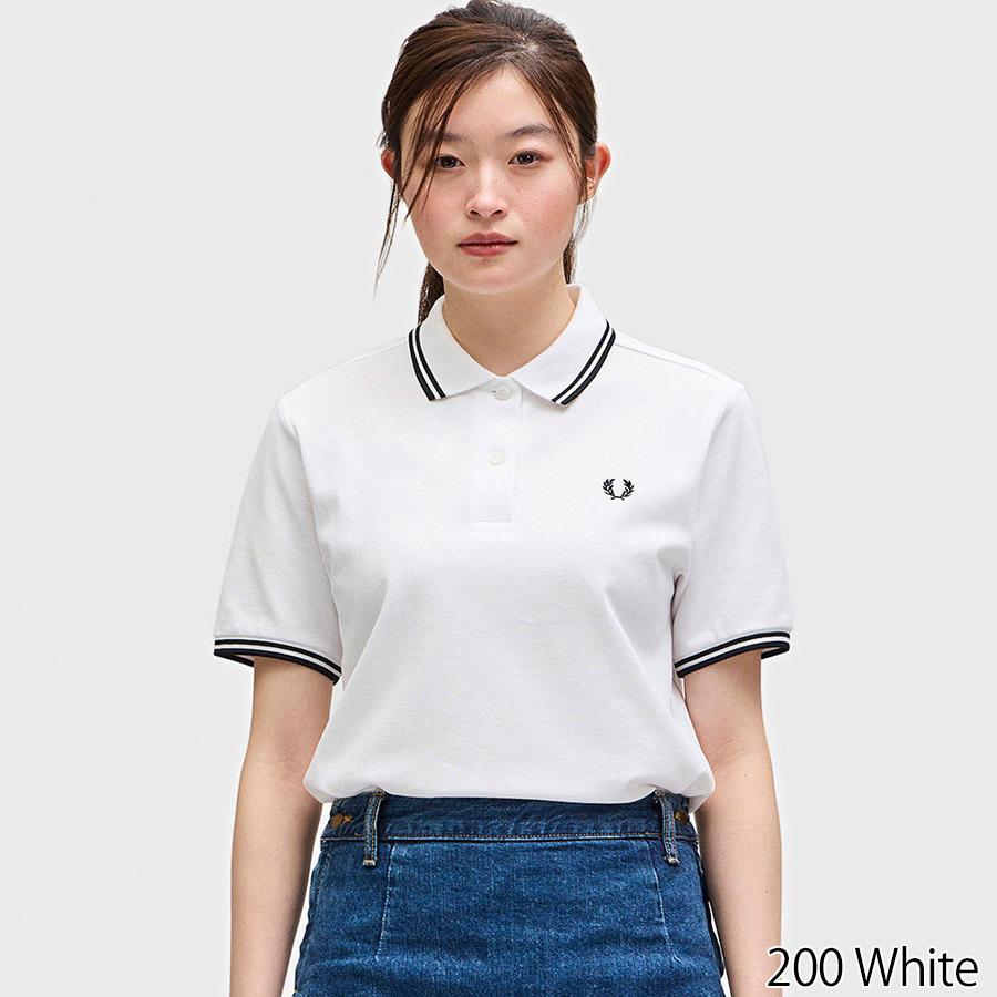 1/8+4% フレッドペリー Fredperry ポロシャツ G3600 ティップライン Fred Perry レディース かの子 カノコ 鹿の子 かのこ ポロ シャツ | FRED PERRY | 10