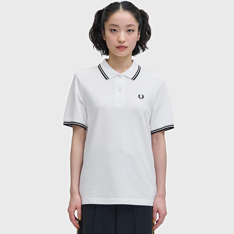 フレッドペリー Fredperry ポロシャツ G3600 ティップライン Fred Perry レディース かの子 カノコ 鹿の子 かのこ ポロ シャツ 母の日 ギフト プレゼント | FRED PERRY | 07