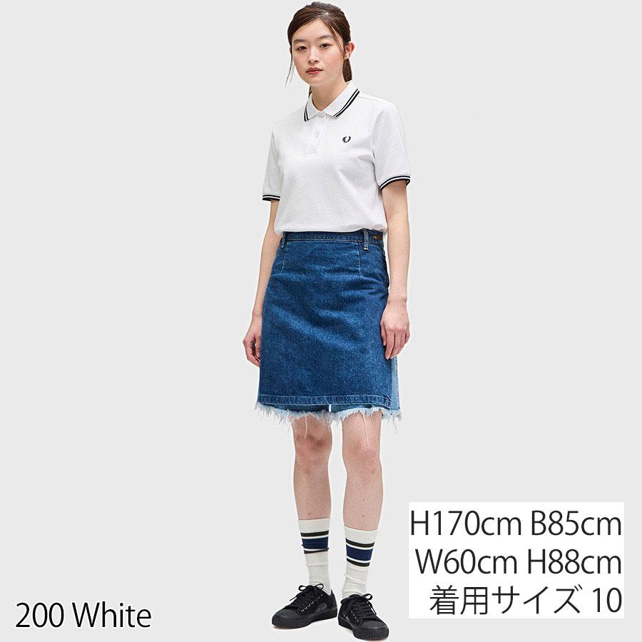 1/8+4% フレッドペリー Fredperry ポロシャツ G3600 ティップライン Fred Perry レディース かの子 カノコ 鹿の子 かのこ ポロ シャツ | FRED PERRY | 12