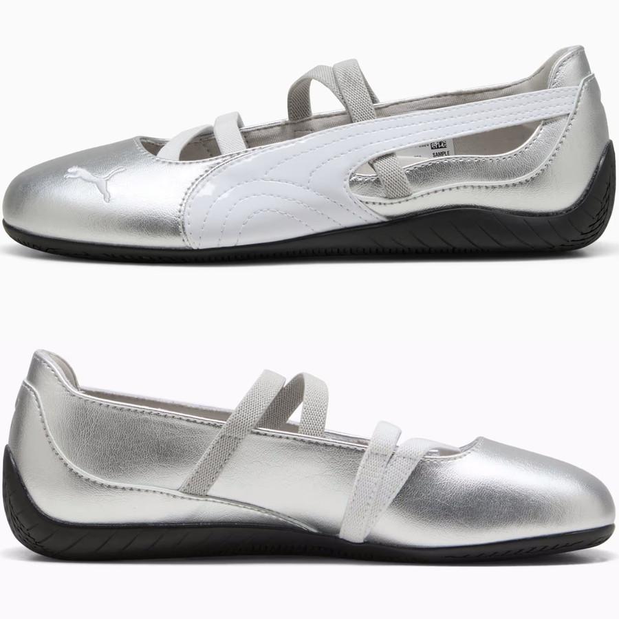 本日爆買 最大+7% プーマ スピードキャット バレエ メタリック SpeedCat Ballet Metallic ドライビング スニーカー 401581 Puma レディース バレエ | PUMA | 02
