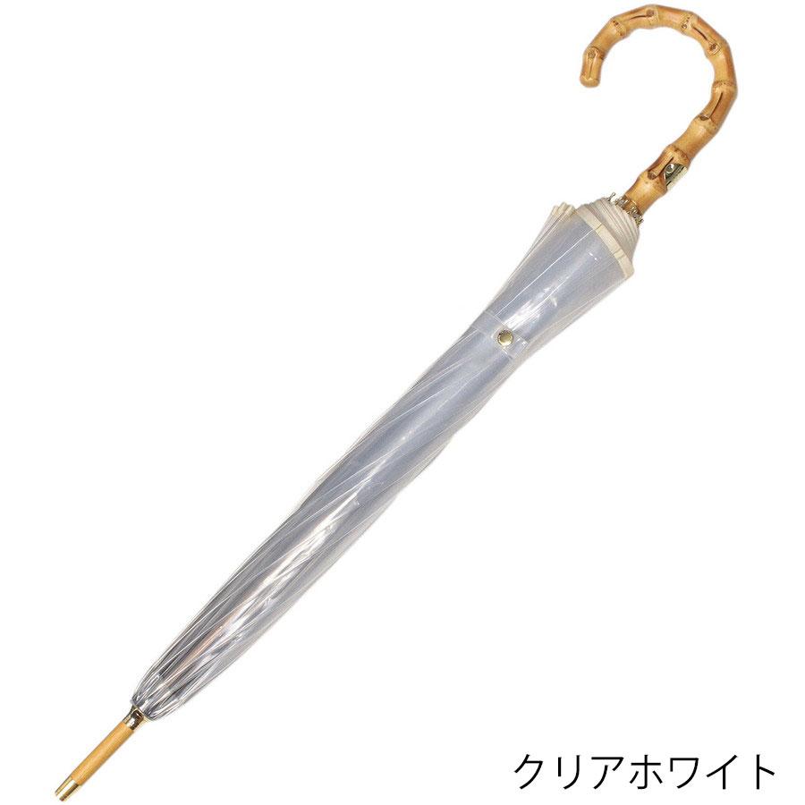 1/4プレミアム会員+5% トラディショナルウェザーウェア 長傘 Bamboo SLGGO0174 Traditional Weatherwear クリア バンブー ビニール傘 軽量 メンズ レディース | Traditional Weatherwear | 15