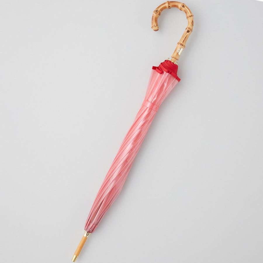 1/4プレミアム会員+5% トラディショナルウェザーウェア 長傘 Bamboo SLGGO0174 Traditional Weatherwear クリア バンブー ビニール傘 軽量 メンズ レディース | Traditional Weatherwear | 18