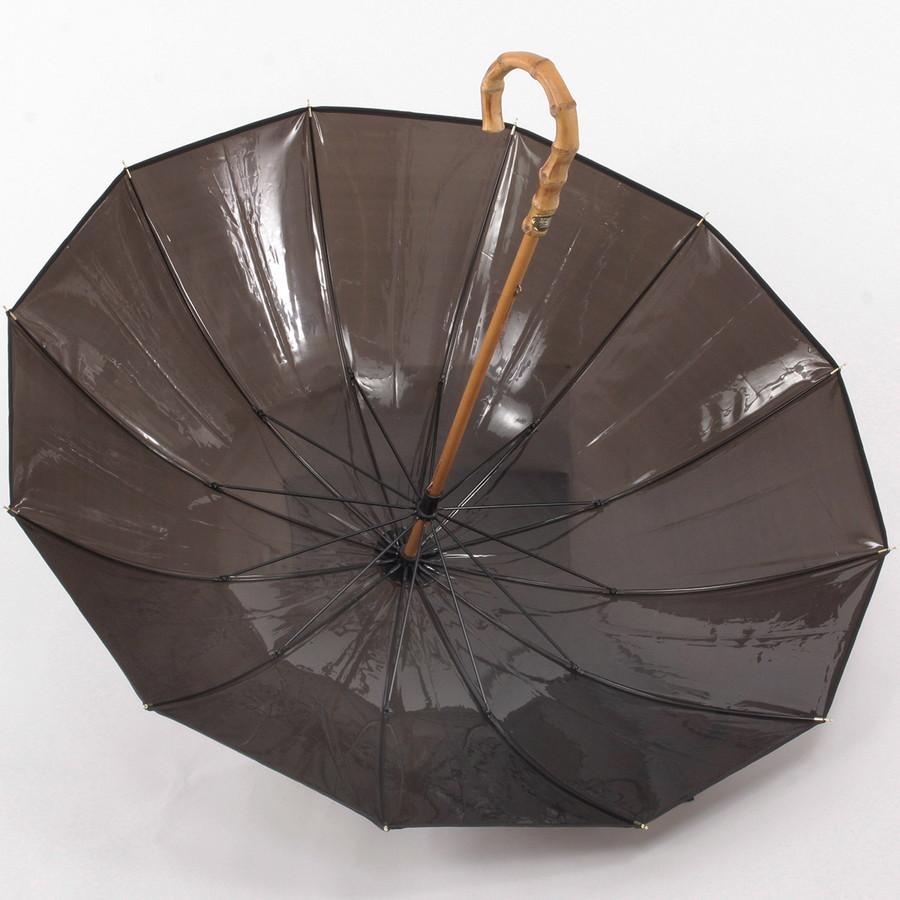 1/4プレミアム会員+5% トラディショナルウェザーウェア 長傘 Bamboo SLGGO0174 Traditional Weatherwear クリア バンブー ビニール傘 軽量 メンズ レディース | Traditional Weatherwear | 10