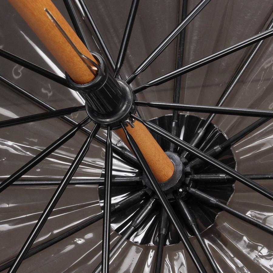 1/4プレミアム会員+5% トラディショナルウェザーウェア 長傘 Bamboo SLGGO0174 Traditional Weatherwear クリア バンブー ビニール傘 軽量 メンズ レディース | Traditional Weatherwear | 11