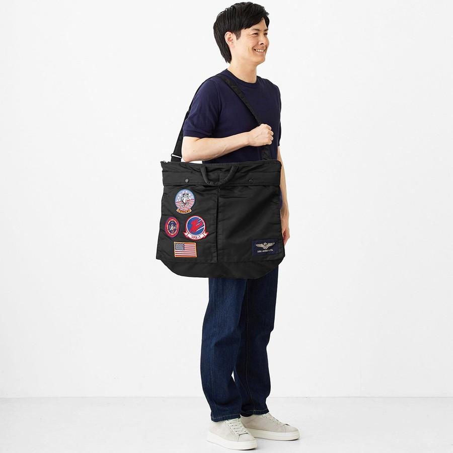 12/28プレミアム会員+5% アビレックス トップガンヘルメットバッグ Top Gun 7833976010 アヴィレックス Avirex ナイロン 2WAY ショルダー トートバッグ | AVIREX | 12