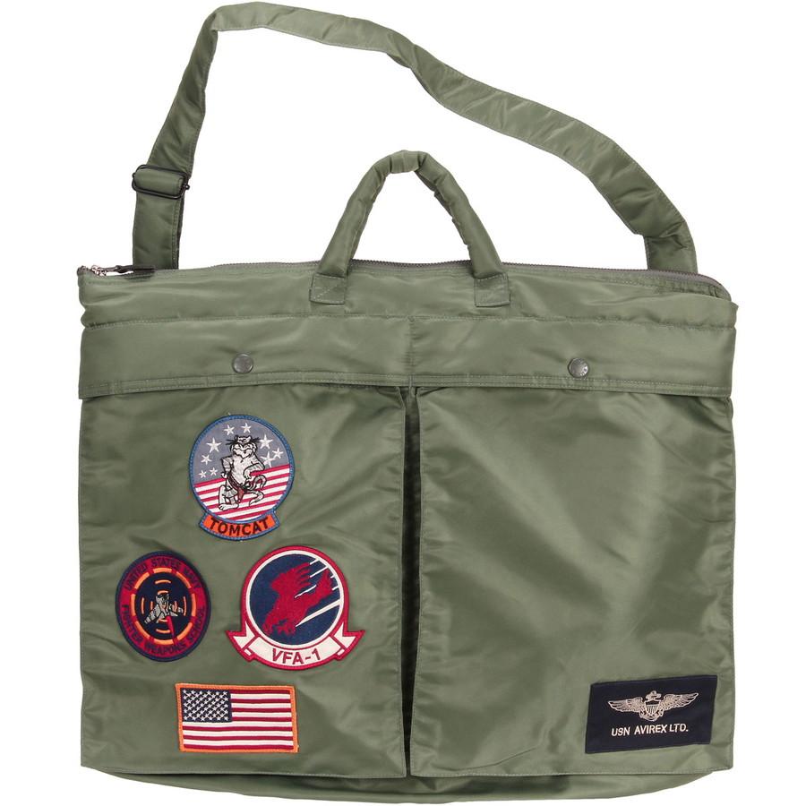 12/28プレミアム会員+5% アビレックス トップガンヘルメットバッグ Top Gun 7833976010 アヴィレックス Avirex ナイロン 2WAY ショルダー トートバッグ | AVIREX | 02